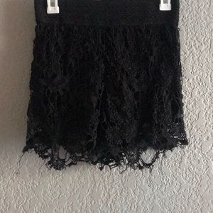Lace H&M high waisted shorts